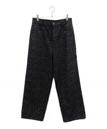 MARC JACOBS（マークジェイコブス）の古着「デニムパンツ」｜ブラック×シルバー