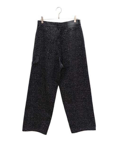 MARC JACOBS（マークジェイコブス）MARC JACOBS (マークジェイコブス) デニムパンツ ブラック×シルバー サイズ:28の古着・服飾アイテム