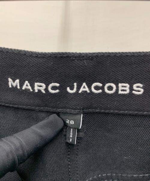 MARC JACOBS（マークジェイコブス）MARC JACOBS (マークジェイコブス) デニムパンツ ブラック×シルバー サイズ:28の古着・服飾アイテム