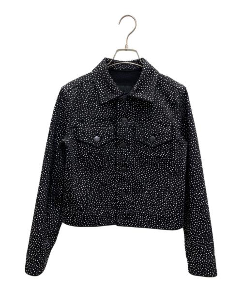 MARC JACOBS（マークジェイコブス）MARC JACOBS (マークジェイコブス) デニムジャケット ブラック サイズ:XSの古着・服飾アイテム