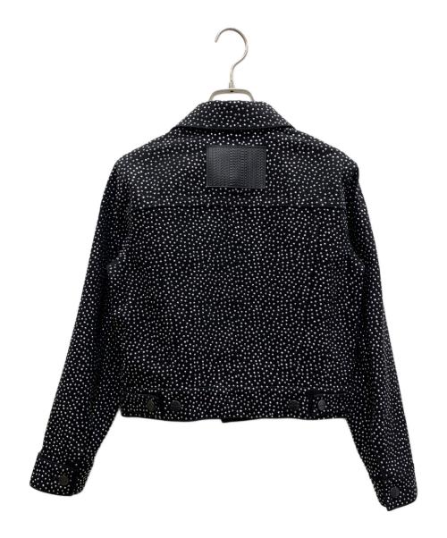 MARC JACOBS（マークジェイコブス）MARC JACOBS (マークジェイコブス) デニムジャケット ブラック サイズ:XSの古着・服飾アイテム