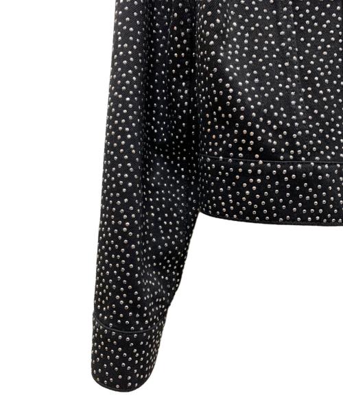 MARC JACOBS（マークジェイコブス）MARC JACOBS (マークジェイコブス) デニムジャケット ブラック サイズ:XSの古着・服飾アイテム
