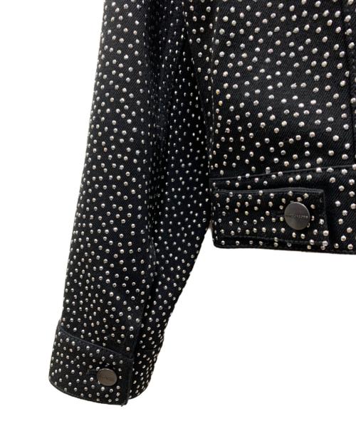 MARC JACOBS（マークジェイコブス）MARC JACOBS (マークジェイコブス) デニムジャケット ブラック サイズ:XSの古着・服飾アイテム