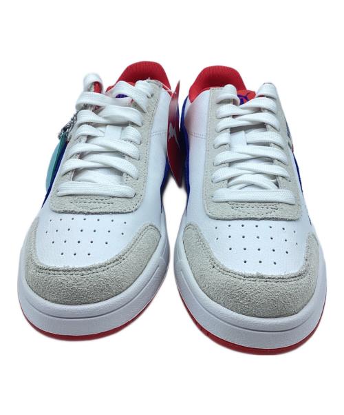 PUMA（プーマ）PUMA (プーマ) ローカットスニーカー ホワイト×レッド サイズ:25の古着・服飾アイテム