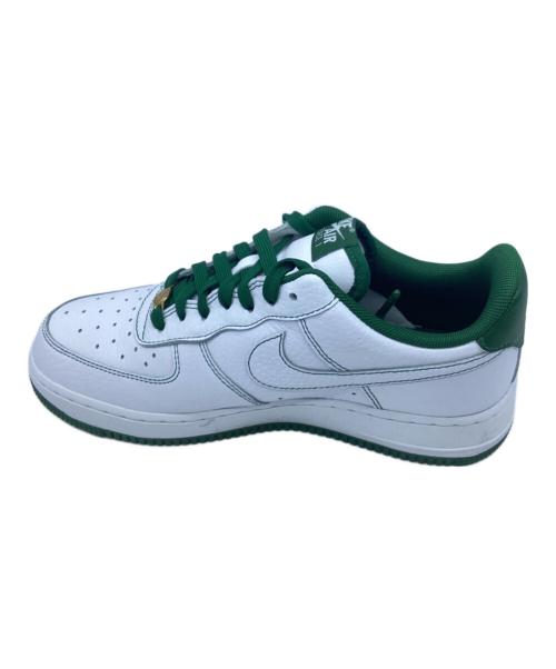 NIKE（ナイキ）NIKE (ナイキ) ローカットスニーカー ホワイト×グリーン サイズ:24.5の古着・服飾アイテム