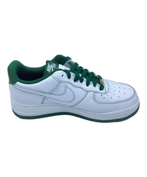 NIKE（ナイキ）NIKE (ナイキ) ローカットスニーカー ホワイト×グリーン サイズ:24.5の古着・服飾アイテム