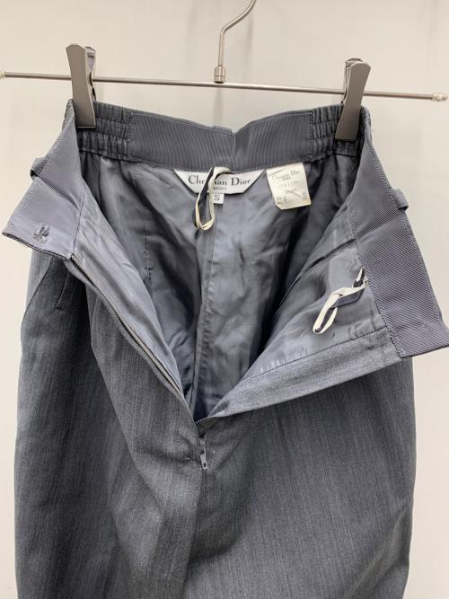 Christian Dior（クリスチャン ディオール）Christian Dior (クリスチャン ディオール) テーパードパンツ グレー サイズ:Sの古着・服飾アイテム