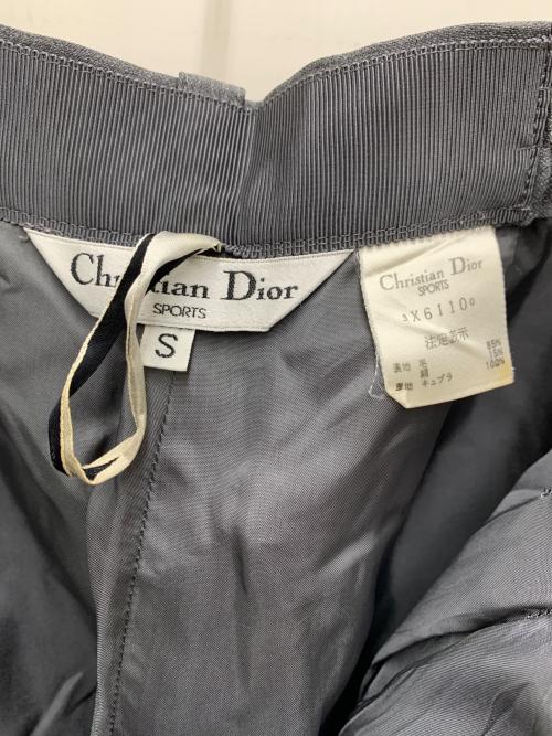 Christian Dior（クリスチャン ディオール）Christian Dior (クリスチャン ディオール) テーパードパンツ グレー サイズ:Sの古着・服飾アイテム