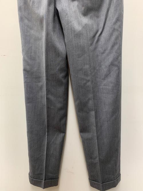 Christian Dior（クリスチャン ディオール）Christian Dior (クリスチャン ディオール) テーパードパンツ グレー サイズ:Sの古着・服飾アイテム