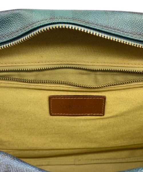 POLO RALPH LAUREN（ポロ・ラルフローレン）POLO RALPH LAUREN (ポロ・ラルフローレン) ショルダーバッグ グリーン×ブラウンの古着・服飾アイテム