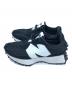 中古・古着 NEW BALANCE (ニューバランス) スニーカー ブラック×ホワイト サイズ:24：6000円