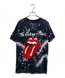 ROLLING STONES（ローリングストーンズ）の古着「半袖カットソー」｜ブラック×ホワイト