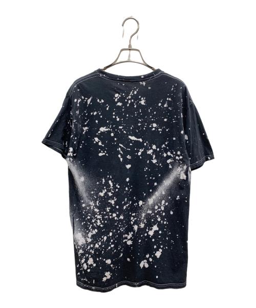 ROLLING STONES（ローリングストーンズ）ROLLING STONES (ローリングストーンズ) 半袖カットソー ブラック×ホワイト サイズ:Mの古着・服飾アイテム