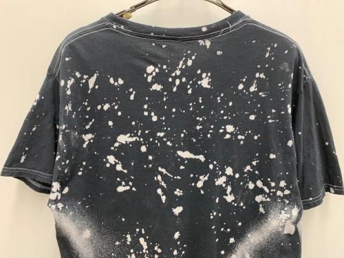 ROLLING STONES（ローリングストーンズ）ROLLING STONES (ローリングストーンズ) 半袖カットソー ブラック×ホワイト サイズ:Mの古着・服飾アイテム