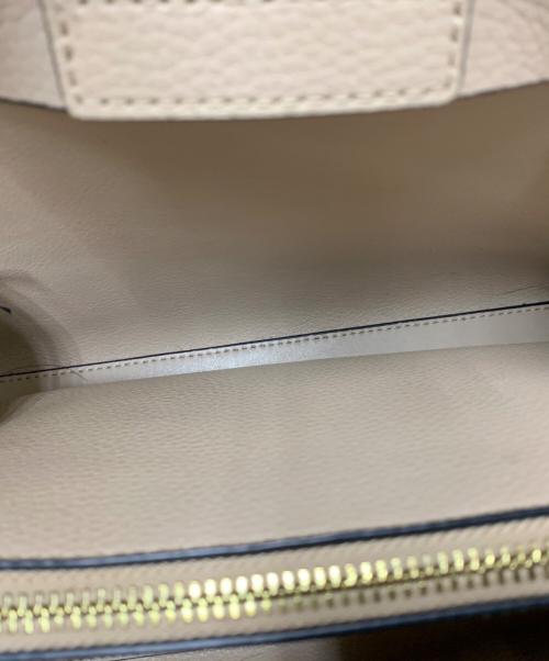 MICHAEL KORS（マイケルコース）MICHAEL KORS (マイケルコース) 2WAYバッグ ベージュ×ブラックの古着・服飾アイテム