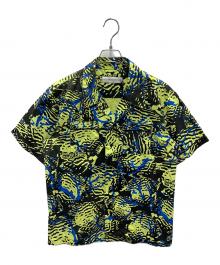 BILLIONAIRE BOYS CLUB（ビリオネアボーイズクラブ）の古着「半袖シャツ」｜イエロー×ブラック