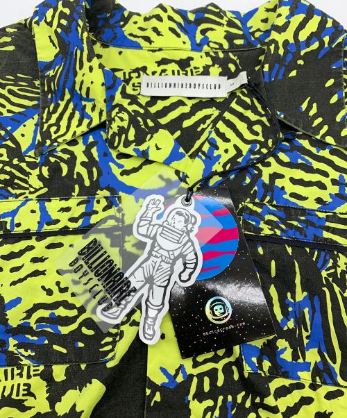 BILLIONAIRE BOYS CLUB（ビリオネアボーイズクラブ）BILLIONAIRE BOYS CLUB (ビリオネアボーイズクラブ) 半袖シャツ イエロー×ブラック サイズ:Sの古着・服飾アイテム