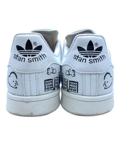 adidas（アディダス）adidas (アディダス) スタンスミス カシンローン ミッキーツイスト ローカットスニーカー ホワイト サイズ:26.5の古着・服飾アイテム
