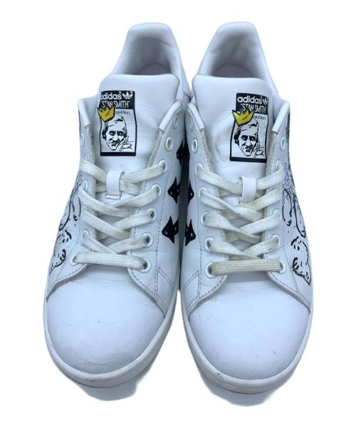 adidas（アディダス）adidas (アディダス) スタンスミス カシンローン ミッキーツイスト ローカットスニーカー ホワイト サイズ:26.5の古着・服飾アイテム