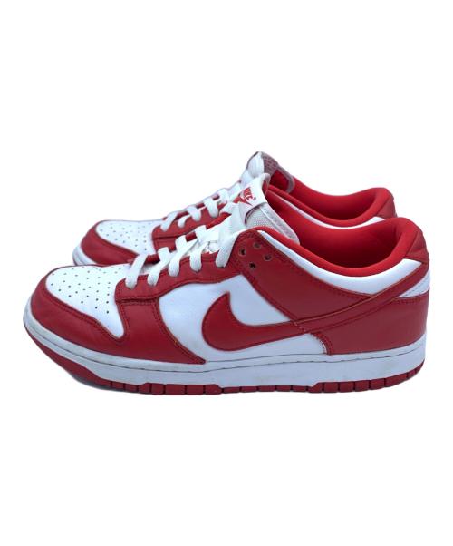 NIKE（ナイキ）NIKE (ナイキ) ローカットスニーカー レッド×ホワイト サイズ:27の古着・服飾アイテム