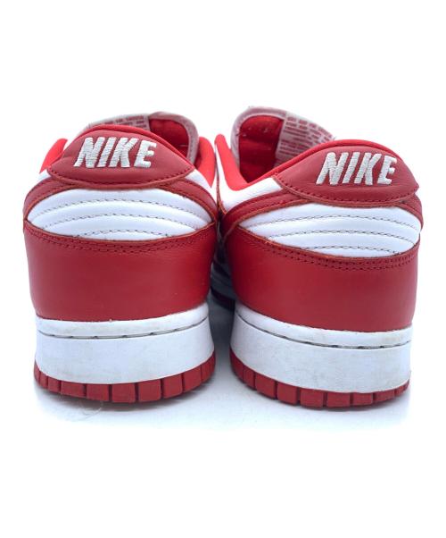 NIKE（ナイキ）NIKE (ナイキ) ローカットスニーカー レッド×ホワイト サイズ:27の古着・服飾アイテム