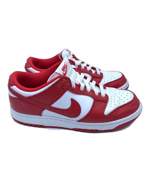 NIKE（ナイキ）NIKE (ナイキ) ローカットスニーカー レッド×ホワイト サイズ:27の古着・服飾アイテム