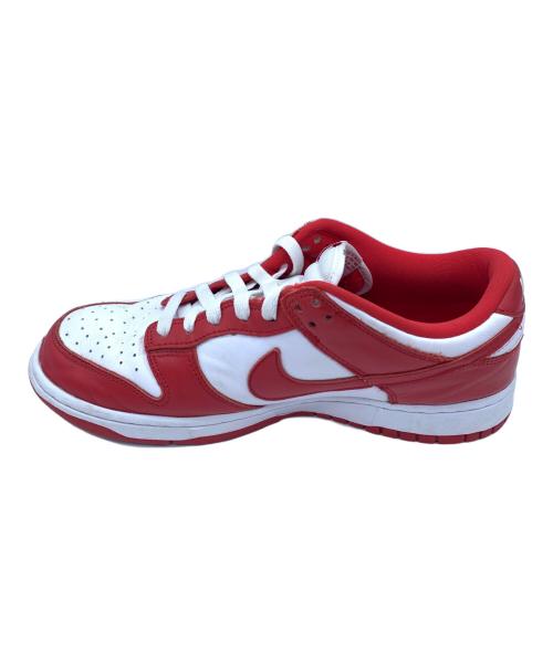 NIKE（ナイキ）NIKE (ナイキ) ローカットスニーカー レッド×ホワイト サイズ:27の古着・服飾アイテム
