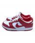 NIKE (ナイキ) ローカットスニーカー レッド×ホワイト サイズ:27：6000円