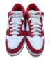中古・古着 NIKE (ナイキ) ローカットスニーカー レッド×ホワイト サイズ:27：6000円