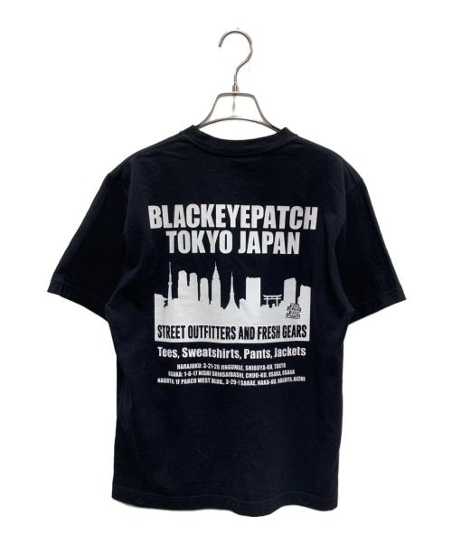 BlackEyePatch（ブラックアイパッチ）BlackEyePatch (ブラックアイパッチ) 半袖カットソー ブラック サイズ:Sの古着・服飾アイテム