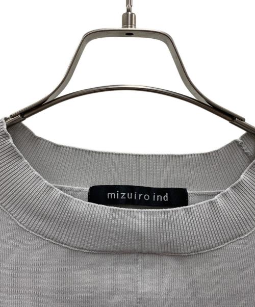 mizuiro-ind（ミズイロインド）mizuiro-ind (ミズイロインド) コクーンワイドベスト ライトグレー サイズ:FREEの古着・服飾アイテム