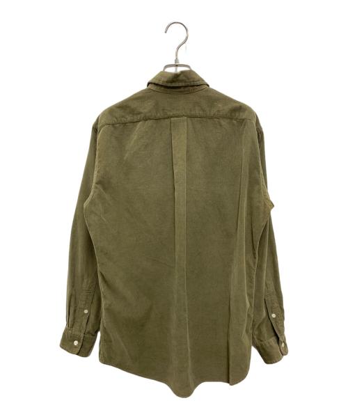 RALPH LAUREN（ラルフローレン）RALPH LAUREN (ラルフローレン) コーデュロイシャツ オリーブ サイズ:Mの古着・服飾アイテム