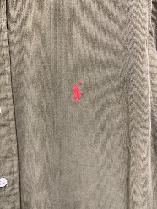RALPH LAUREN（ラルフローレン）RALPH LAUREN (ラルフローレン) コーデュロイシャツ オリーブ サイズ:Mの古着・服飾アイテム