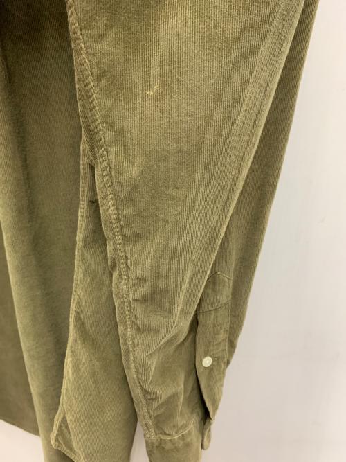 RALPH LAUREN（ラルフローレン）RALPH LAUREN (ラルフローレン) コーデュロイシャツ オリーブ サイズ:Mの古着・服飾アイテム