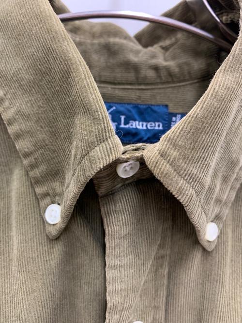 RALPH LAUREN（ラルフローレン）RALPH LAUREN (ラルフローレン) コーデュロイシャツ オリーブ サイズ:Mの古着・服飾アイテム