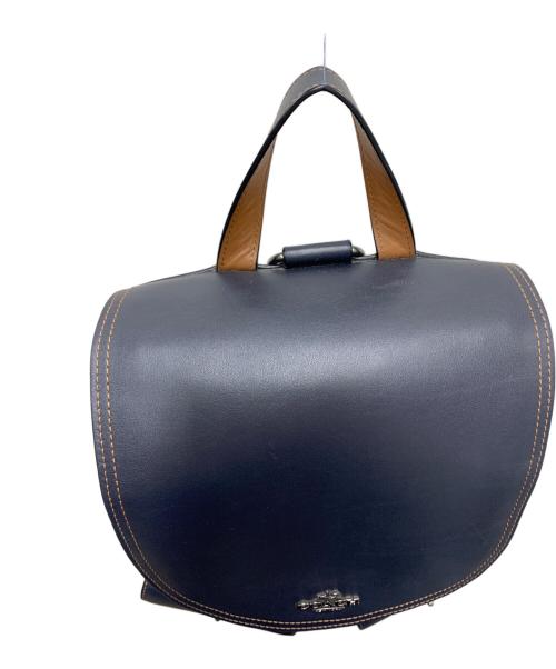 COACH（コーチ）COACH (コーチ) リュック　ビリー ペブルド デニム キャンバス バックパック インディゴの古着・服飾アイテム
