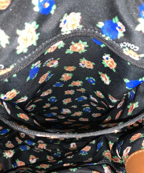 COACH（コーチ）COACH (コーチ) リュック　ビリー ペブルド デニム キャンバス バックパック インディゴの古着・服飾アイテム