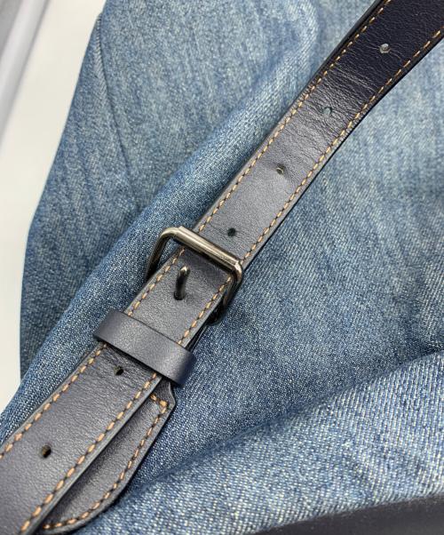 COACH（コーチ）COACH (コーチ) リュック　ビリー ペブルド デニム キャンバス バックパック インディゴの古着・服飾アイテム