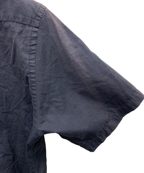 COMME des GARCONS HOMME（コムデギャルソン オム）COMME des GARCONS HOMME (コムデギャルソン オム) パッチワークシャツ ネイビー サイズ:Mの古着・服飾アイテム