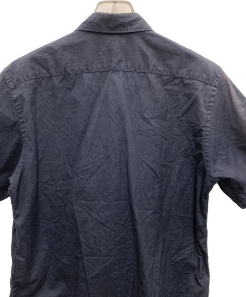 COMME des GARCONS HOMME（コムデギャルソン オム）COMME des GARCONS HOMME (コムデギャルソン オム) パッチワークシャツ ネイビー サイズ:Mの古着・服飾アイテム