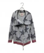 Vivienne Westwood RED LABELヴィヴィアンウエストウッドレッドレーベル）の古着「ジップジャケット」｜ライトグレー