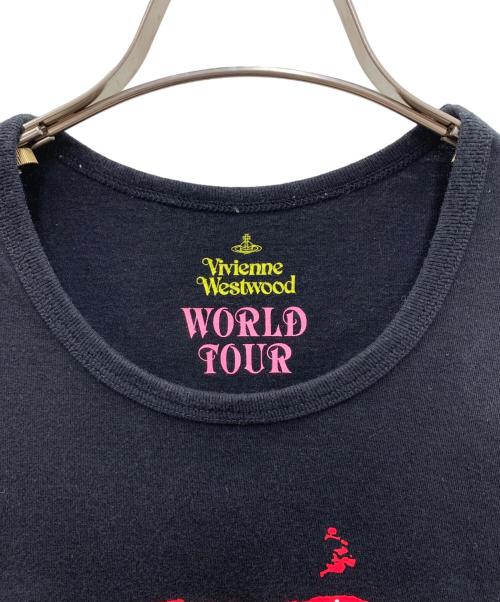 Vivienne Westwood（ヴィヴィアンウエストウッド）Vivienne Westwood (ヴィヴィアンウエストウッド) 半袖カットソー ブラック サイズ:Mの古着・服飾アイテム