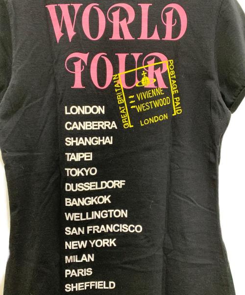Vivienne Westwood（ヴィヴィアンウエストウッド）Vivienne Westwood (ヴィヴィアンウエストウッド) 半袖カットソー ブラック サイズ:Mの古着・服飾アイテム