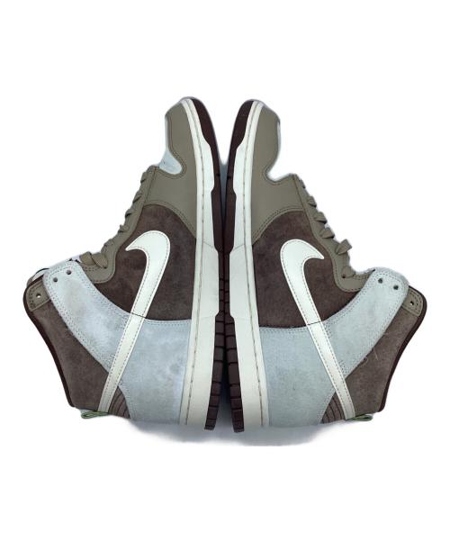 NIKE（ナイキ）NIKE (ナイキ) DUNK HI RETRO PREMIUM ブラウン×ホワイト サイズ:28.5の古着・服飾アイテム