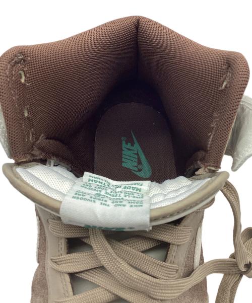 NIKE（ナイキ）NIKE (ナイキ) DUNK HI RETRO PREMIUM ブラウン×ホワイト サイズ:28.5の古着・服飾アイテム