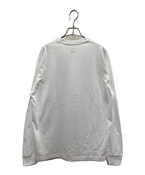 THE NORTH FACE（ザ ノース フェイス）THE NORTH FACE (ザ ノース フェイス) 長袖カットソー ホワイト サイズ:XLの古着・服飾アイテム