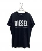 DIESELディーゼル）の古着「半袖カットソー」｜ブラック
