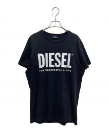 DIESEL（ディーゼル）の古着「半袖カットソー」｜ブラック