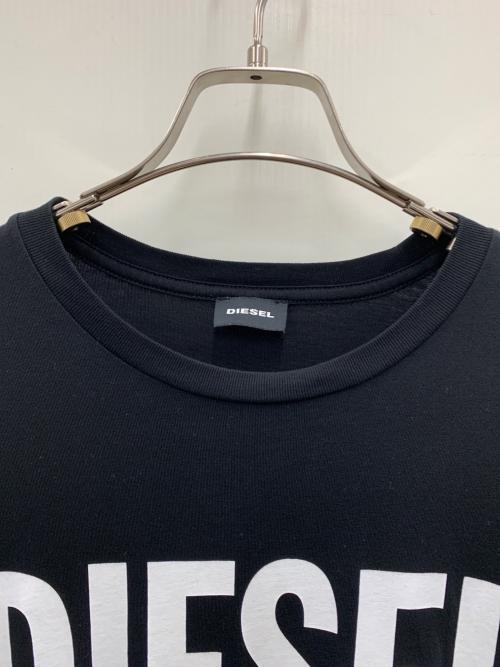 DIESEL（ディーゼル）DIESEL (ディーゼル) 半袖カットソー ブラック サイズ:XLの古着・服飾アイテム