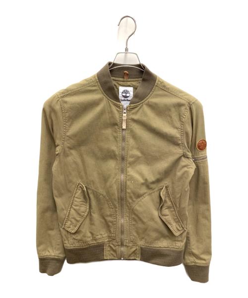 Timberland（ティンバーランド）Timberland (ティンバーランド) MA-1ジャケット ベージュ サイズ:Mの古着・服飾アイテム
